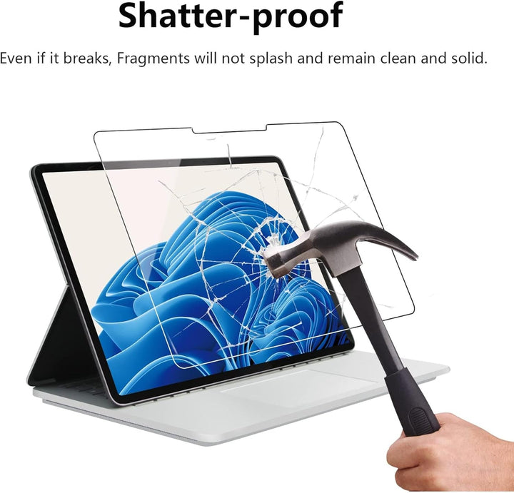 MEGOO (3 Pack Surface Laptop Studio 2/Laptop Studio 14.4 Zoll Gehärtetes Glas Schutzfolie, Stärke 9H