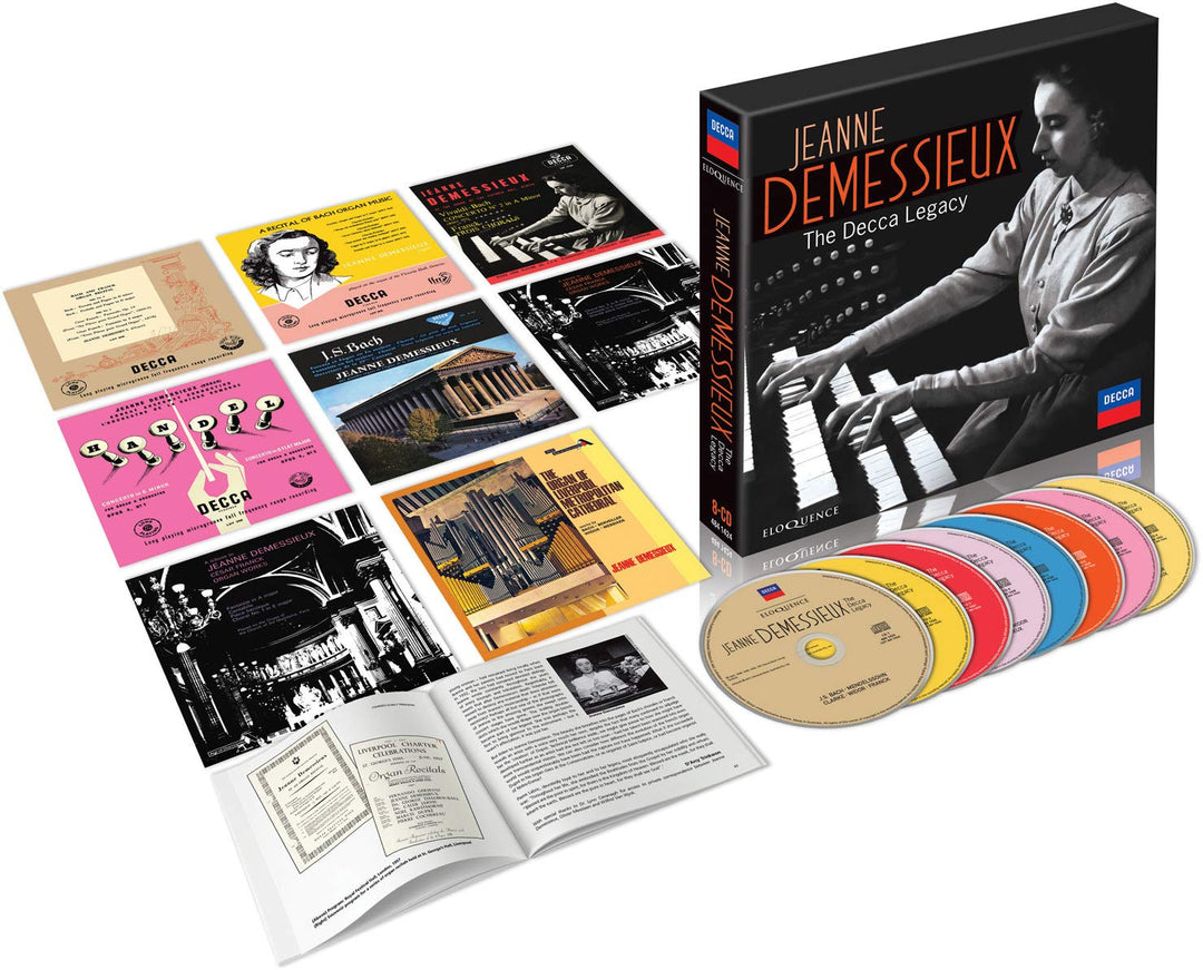 Jeanne Demessieux: das Decca-Erbe, Audio-CD