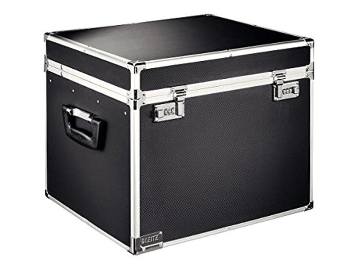 Leitz 67140095 Hängeablage-Box, Aluminium, schwarz Single, Single
