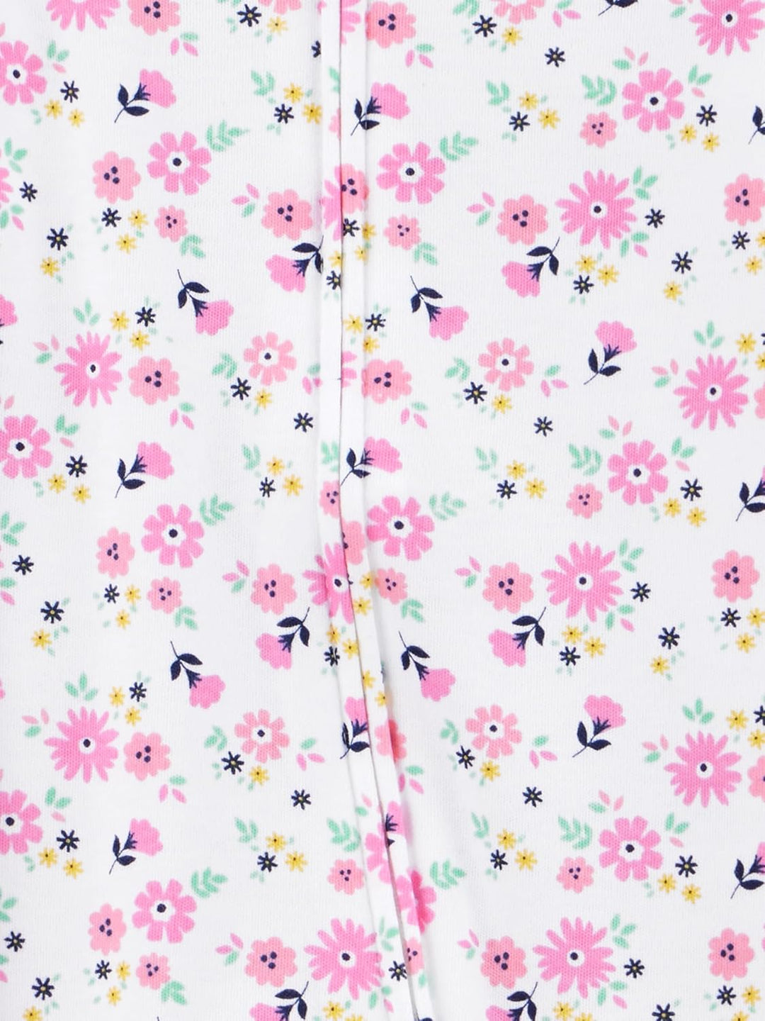Simple Joys by Carter's Baby-Mädchen Sleepers (3er Pack) 0 Monate Marineblau Punkte/Minzgrün Floral/