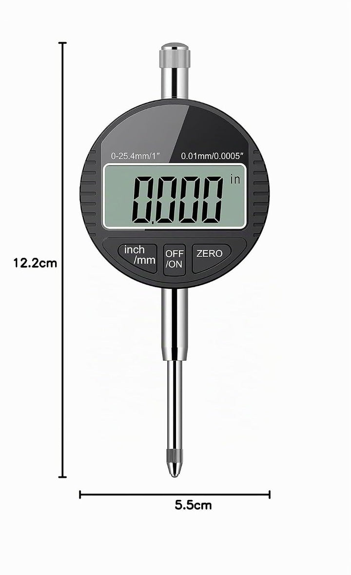 AUTOUTLET Digitale Messuhr 0.01/0.0005&