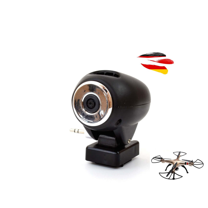 Universal FPV POV Kamera für Syma X8HW X8HC, leichte RC Cam Ersatzkamera mit 3,5mm Klinkenstecker fü
