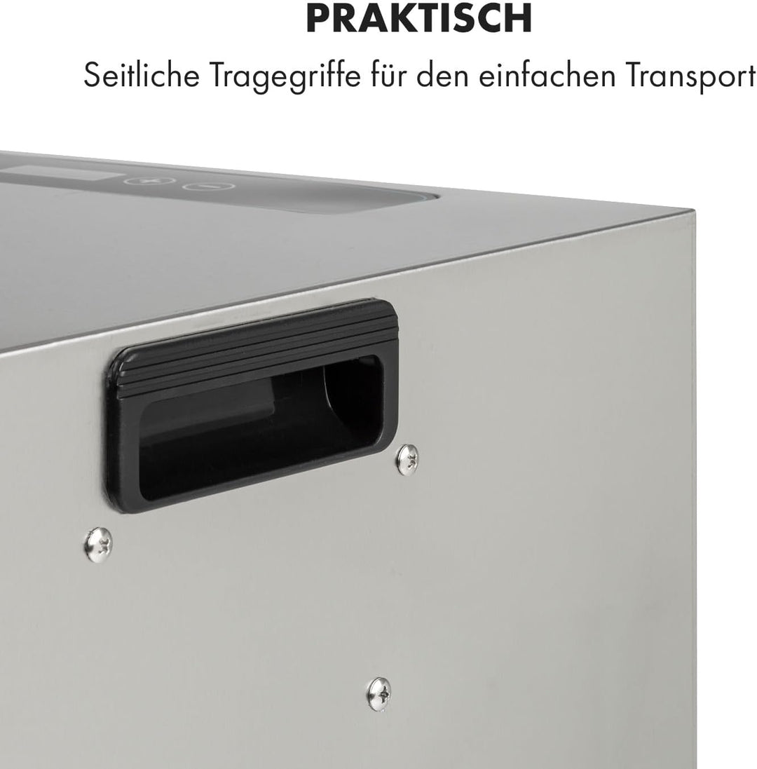 Klarstein Captain Jerky 110 Dörrautomat, 1000 W, Temperatur: 30-90 °C, 24-Stunden-Timer, BPA-frei, T