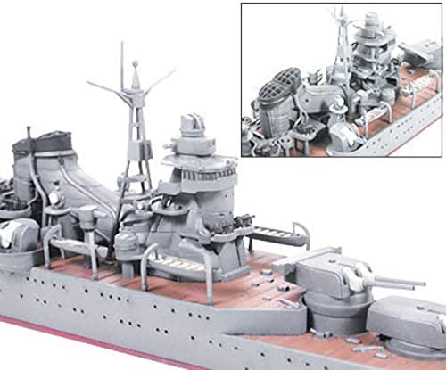 Tamiya 300031343 - WL Japanischer Schwerer Kreuzer Suzuya, Militär-Bausatz 1:700