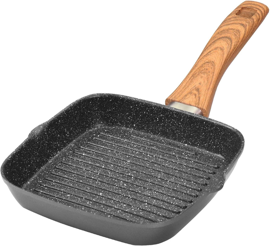 STONELINE® Back to Nature Grillpfanne 16 x 16 cm, mit 2 Ausgüssen 16 cm Back To Nature, 16 cm Back T