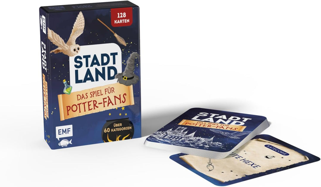 Kartenspiel: Stadt, Land, ... Das inoffizielle Spiel für Harry Potter-Fans mit 128 Karten: Der Spiel