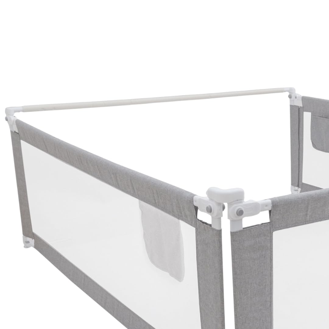 Querstange (200cm) - zur Stabilisierung von zwei Bettgittern (hier separat erhältlich) - gepolstert