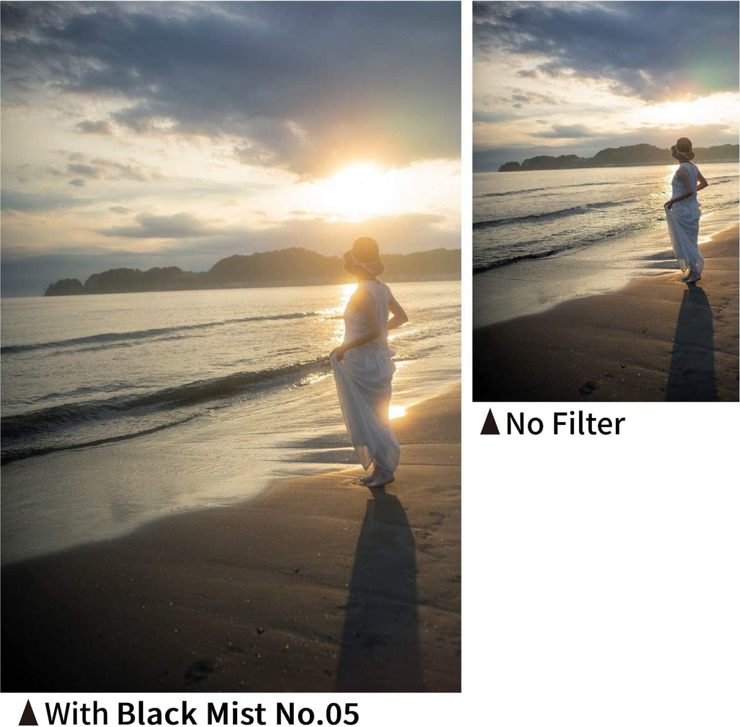 Kenko Weiche Effektfilter Black Mist No.05 62mm, Wie eine Szene aus einem Film, 517444 Black Mist N°