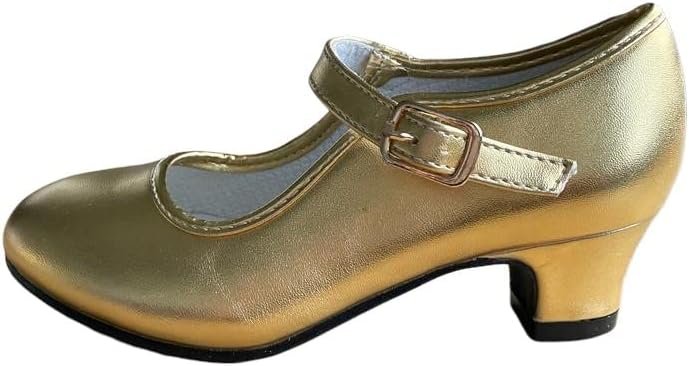 La Senorita Spanische Flamenco Schuhe 25 EU Gold, 25 EU Gold