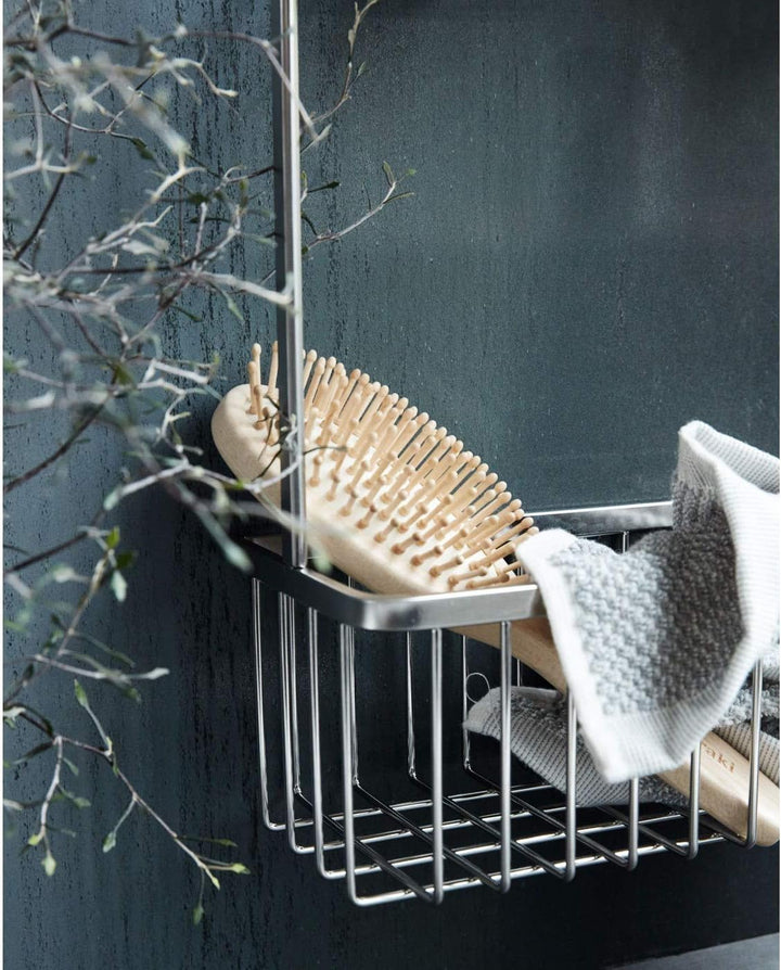 House Doctor 209830301 Basket, Bath, Double, l: 28 cm, b: 11,5 cm, h: 33,3 cm, Baumwolle, Polyester,
