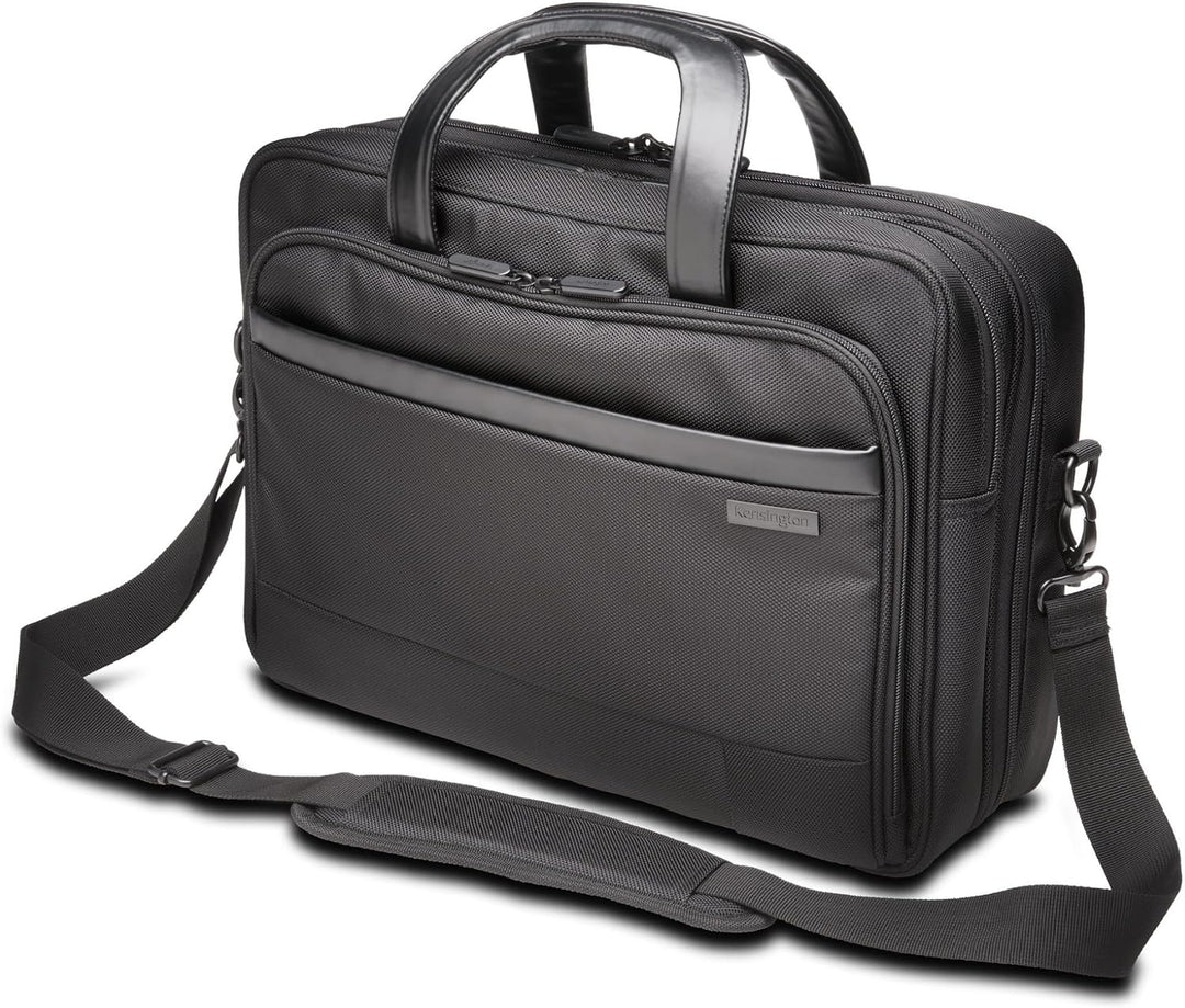 Kensington Business Laptop Aktentasche Contour 2.0, 15,6 Zoll, Umhängetasche für Damen und Herren, I
