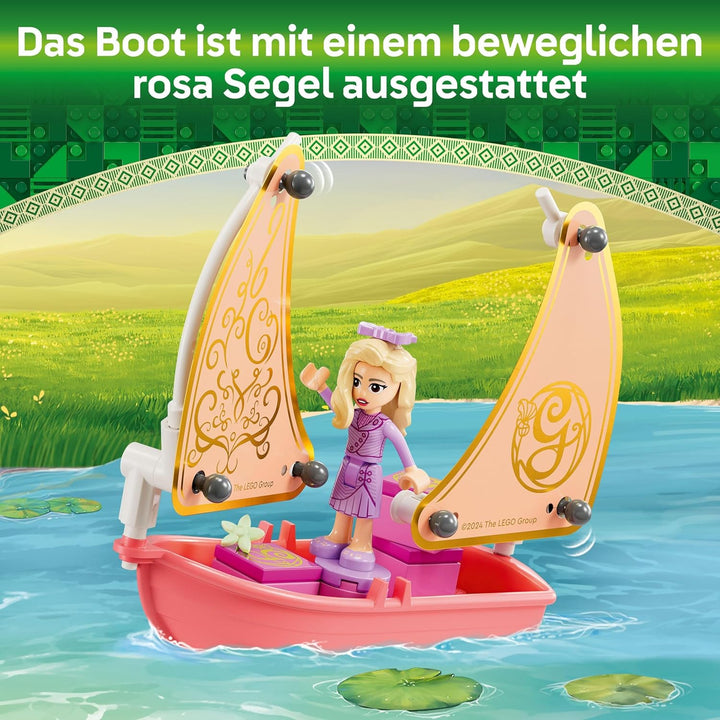 LEGO Wicked Glinda, Elphaba und Nessarose an der Universität Shiz - Spielzeug mit Boot, 3 Minifigure