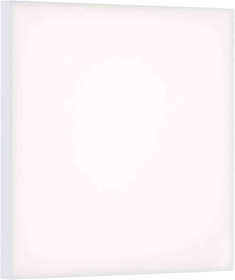 Paulmann 79817 LED Panel Velora eckig incl. 1x16,8 Watt Deckenlampe Weiss matt Lichtpanel Metall Dec