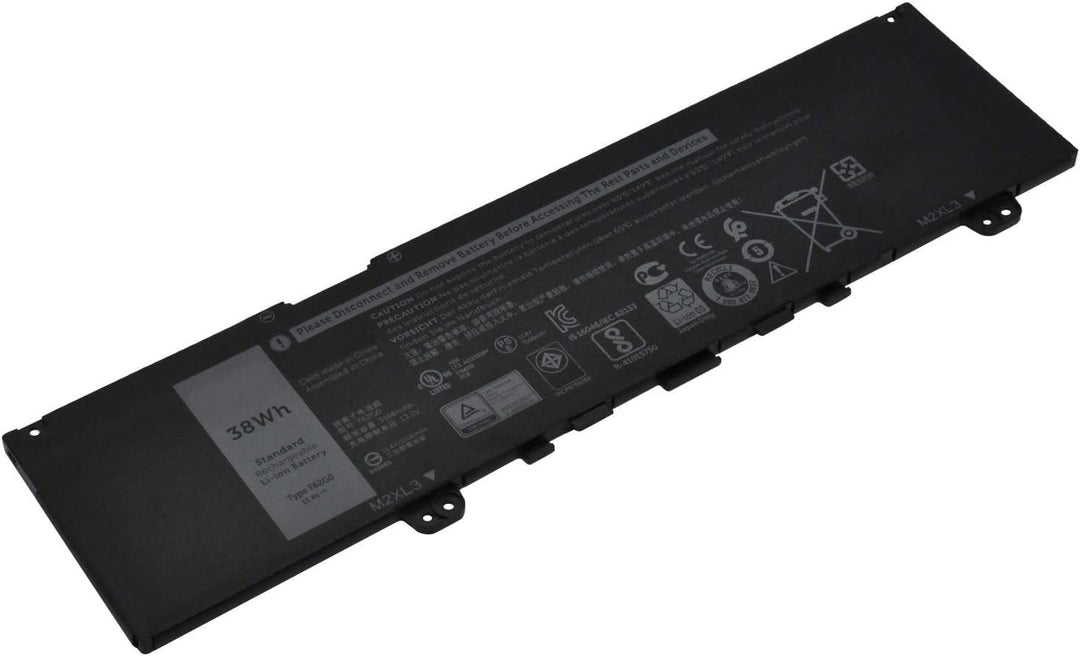 F62G0 F62GO CHA01 RPJC3 0RPJC3 39DY5 039DY5 Laptop-Batteriewechsel für Dell Inspiron 13 7000 5370 73