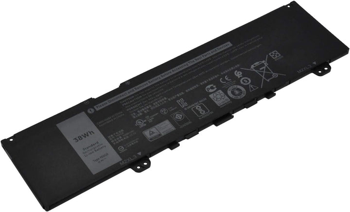 F62G0 F62GO CHA01 RPJC3 0RPJC3 39DY5 039DY5 Laptop-Batteriewechsel für Dell Inspiron 13 7000 5370 73