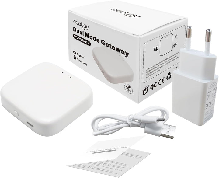 ECOBAY Dual Mode Gateway: Bluetooth und Zigbee, für Smartes Heizkörperthermostate