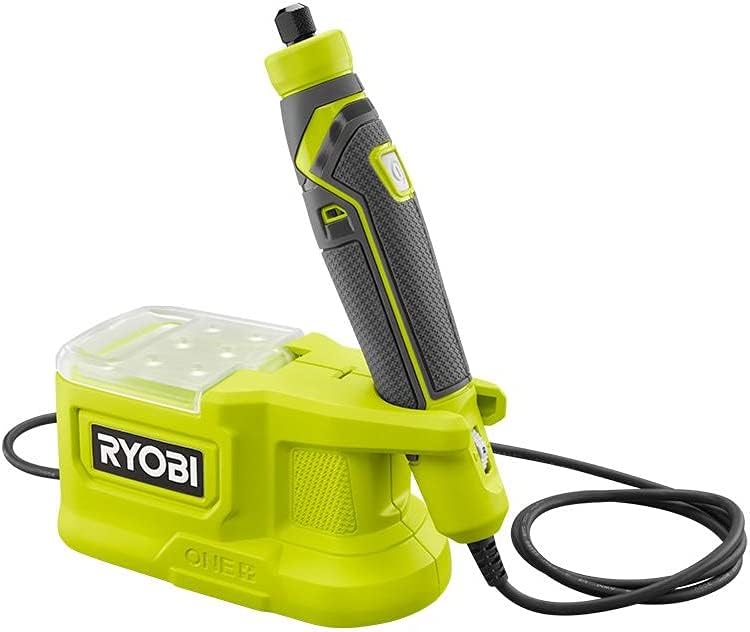 RYOBI 18 Volt schnurloses Präzisions-Drehwerkzeug (PRT100B) Kit mit Akku und Ladegerät (keine Einzel