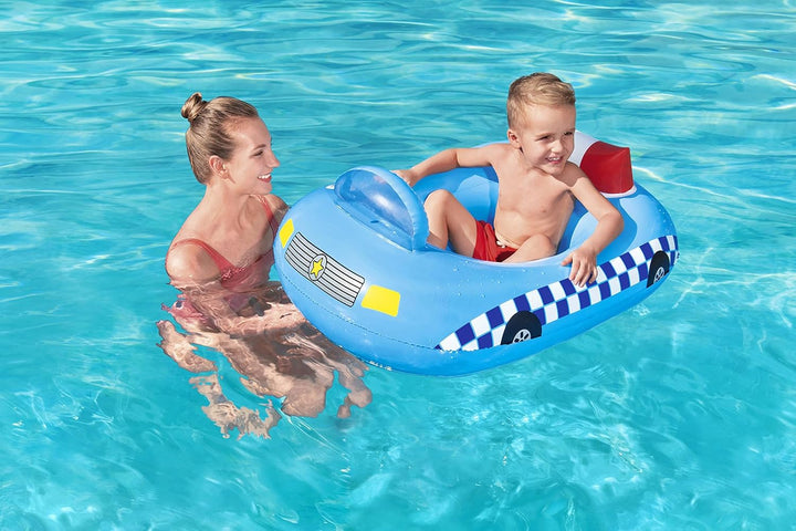 Bestway Funspeakers Kinder-Schlauchboot "Polizeiauto" 97 x 74 cm