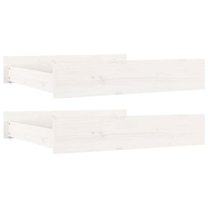 vidaXL 2x Bettschublade Bettkasten Bettschubkasten Schubkasten Unterbettschublade Bettschubladen Sch