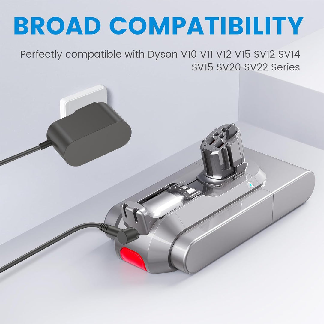 LabTEC Akku für Dyson V11, 25,2 V 3900mAh Li-Ionen-Ersatzakku für Dyson V11 (Knopf-Typ) V15 SV15 SV1