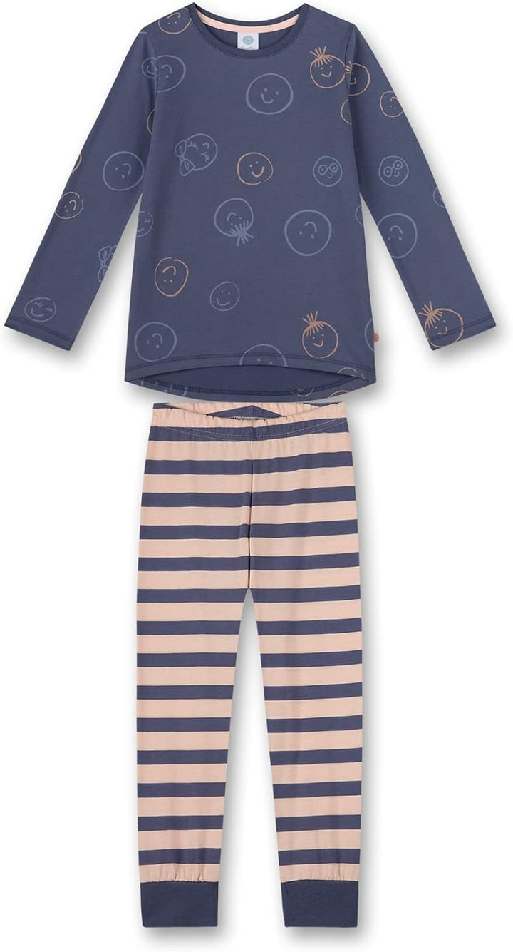 Sanetta Mädchen Pyjamaset 128 Shadow, 128 Shadow