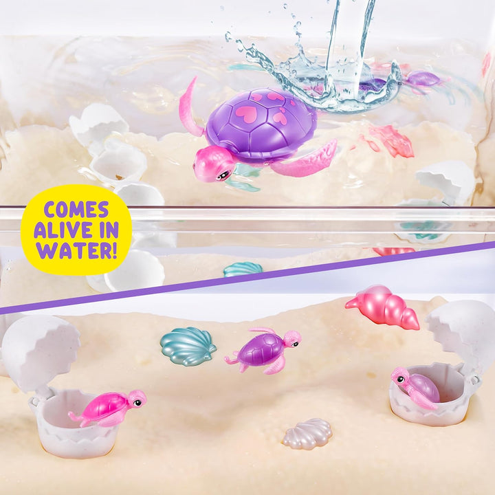 Pets Alive Mommy Turtle Surprise von ZURU, Roboterspielzeug, Schildkröte