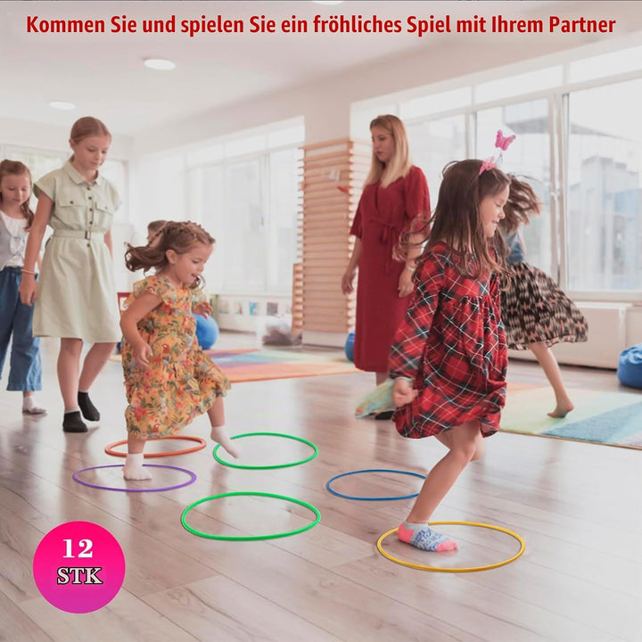 Kunststoff Toss Ringe für Ring Toss Spiel,Klein Toss Ringe Drinnen draussen Kinder Target Übungsspie