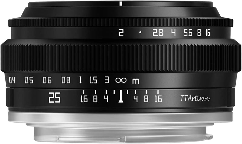 TTArtisan 25mm F2.0 APS-C Manuelles Kamera Objektiv Tragbar Kostengünstig Hochformat Menschheit Stra