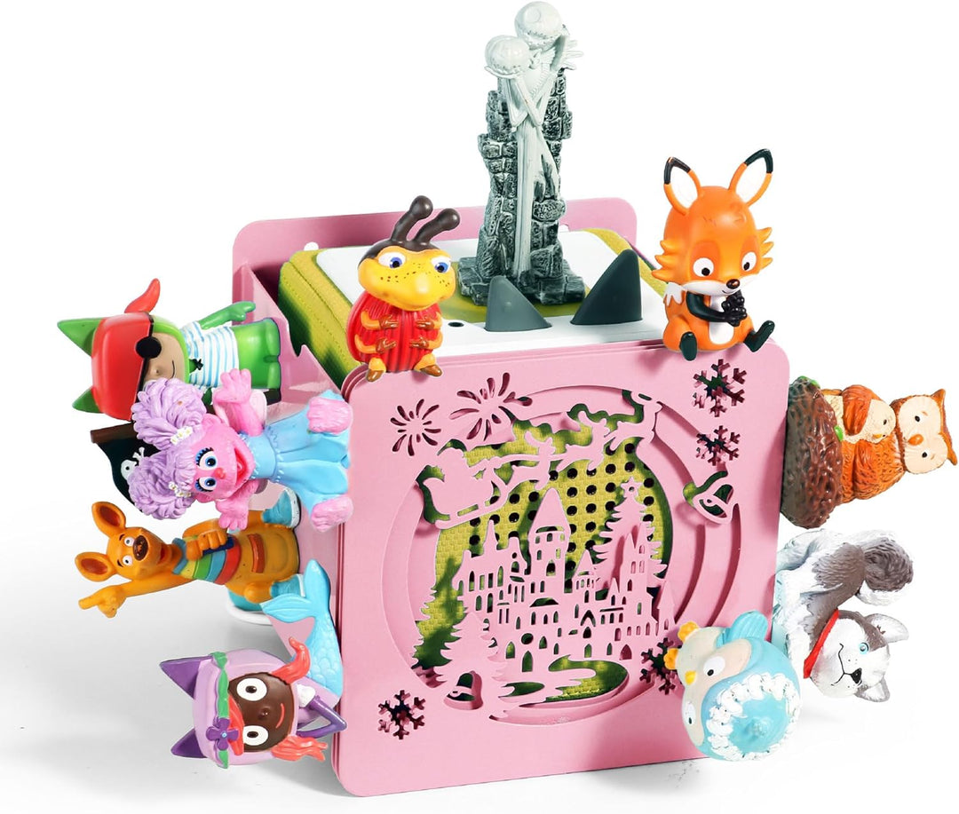 Metall Tonie Regal vollständig magnetisches Toniebox Regal Tonie aufbewahrung für bis zu 25-40 Figur