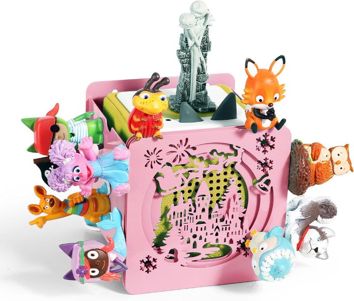 Metall Tonie Regal vollständig magnetisches Toniebox Regal Tonie aufbewahrung für bis zu 25-40 Figur