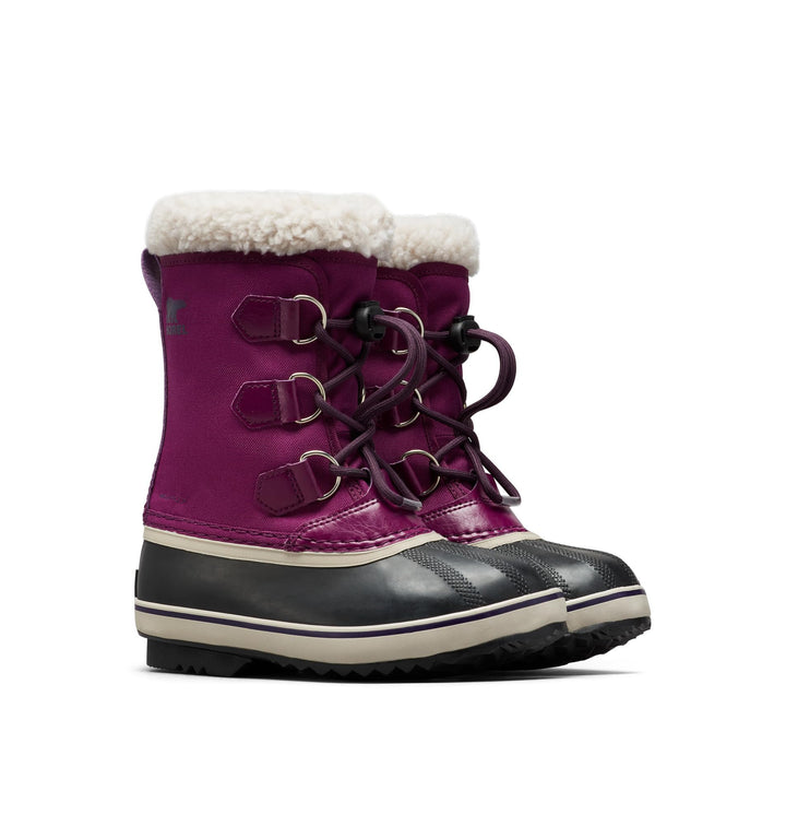 Sorel Unisex Kinder Yoot Pac Nylon Wp wasserdichte Schneestiefel 33 EU Wild Iris Dark Plum Youth Col
