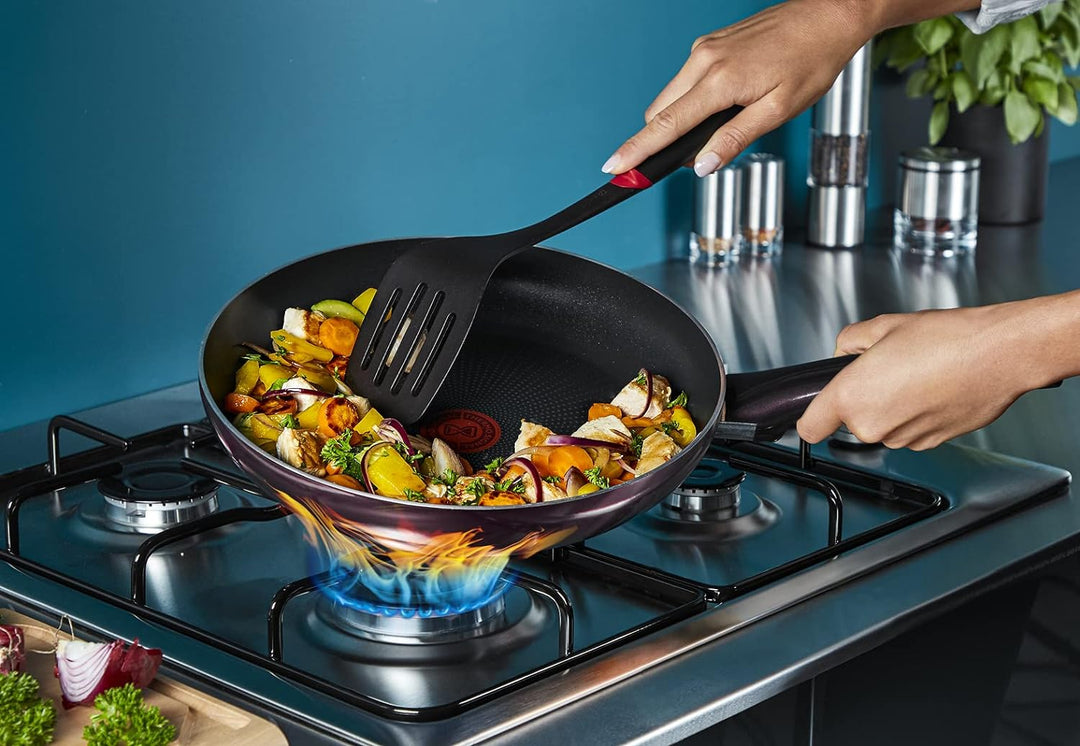 Tefal D52204 Resist Intense Bratpfanne 24 cm | Antihaftversiegelung | Flame Protect | widerstandsfäh