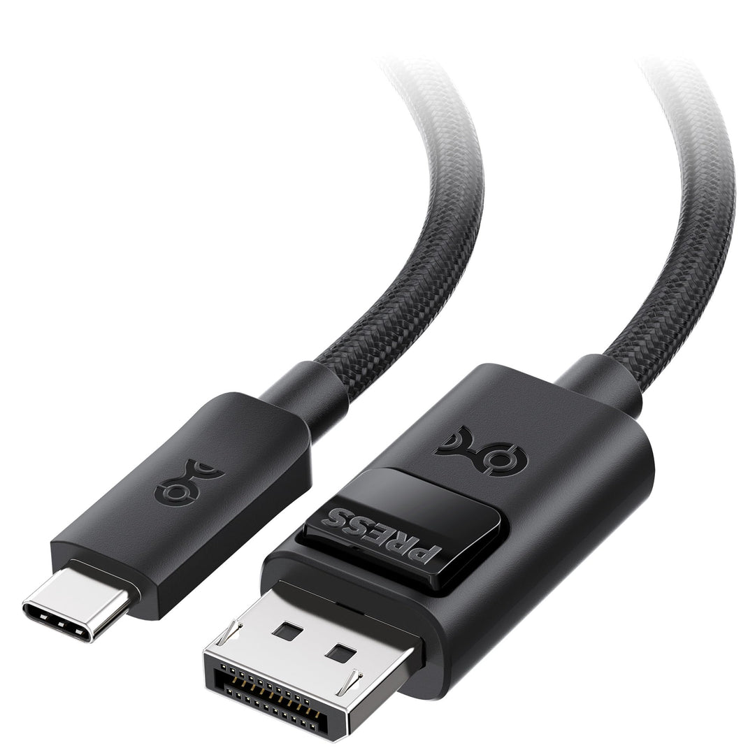 Cable Matters Unidirektionales USB C auf DisplayPort 2.1 Kabel 1,8 m, 54 Gbit/s DP54 (UHBR13.5), 8K@