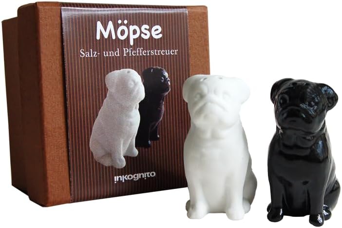 Inkognito Salz- und Pfefferstreuer aus Porzellan &