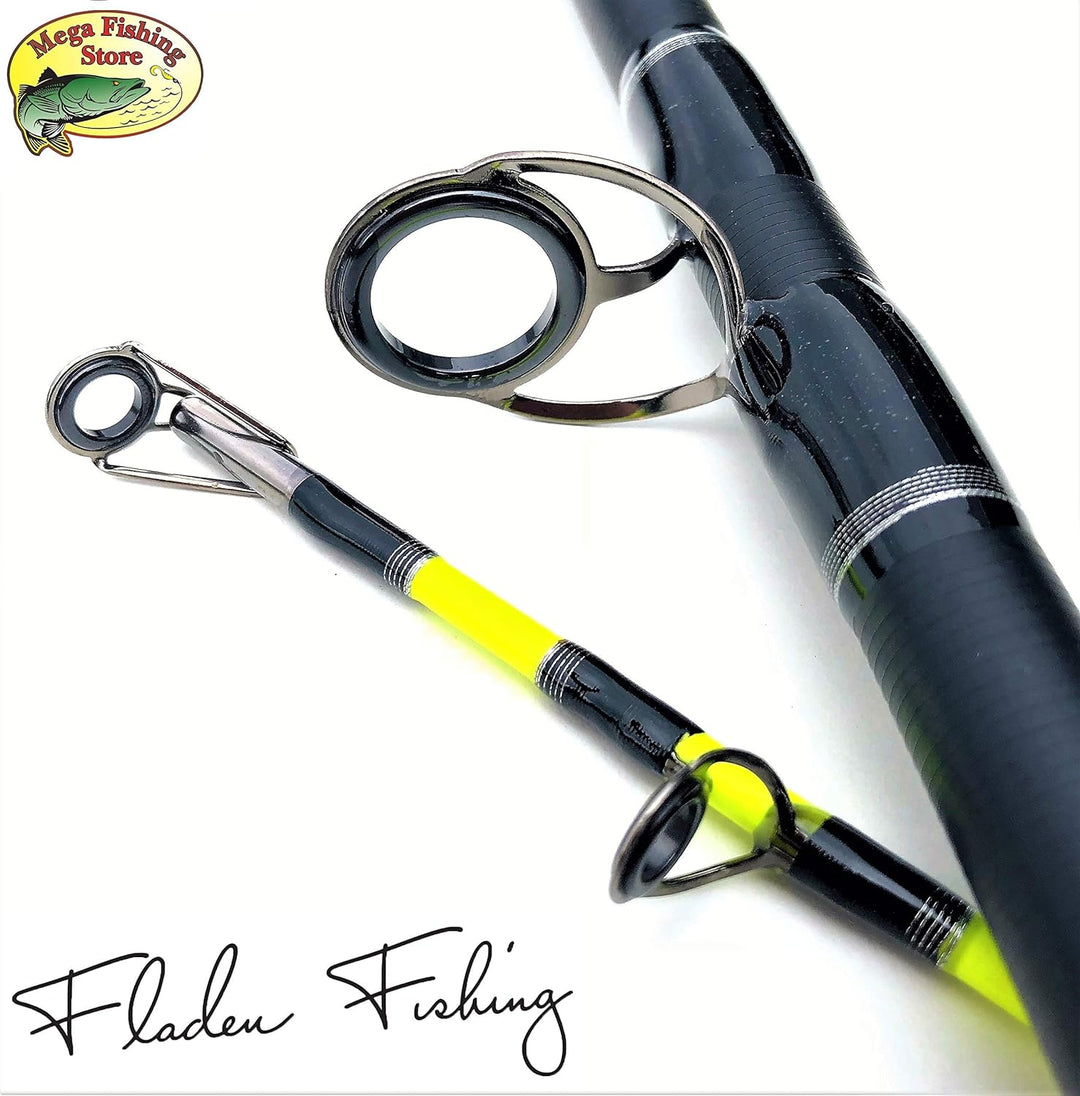 Fladen Fishing Norwegen Angelset Combo Boot Hochsee Rute 2,10m 20-30 lbs/Bootsrute + Multirolle + Sc