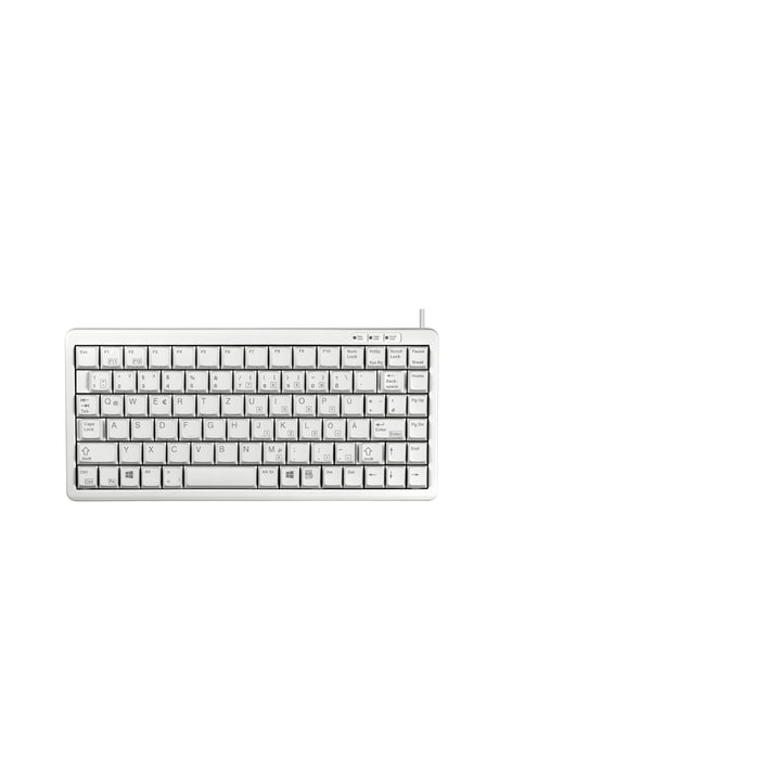 CHERRY Compact-Keyboard G84-4100, Deutsches Layout, QWERTZ Tastatur, kabelgebundene Tastatur, kompak