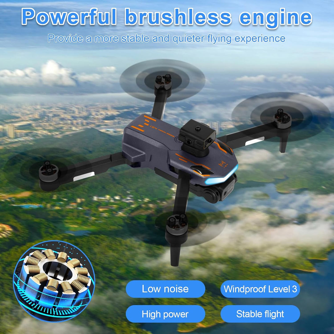 Drohne mit Kamara für 2.4 inch Screen, Drohne mit Kamera 1080P HD für Kinder, WiFi FPV Drone für Anf