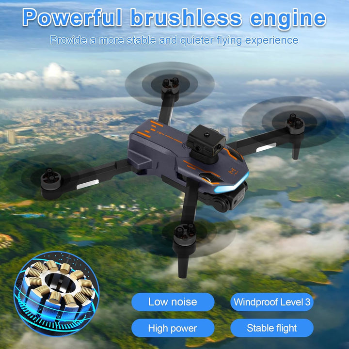 Drohne mit Kamara für 2.4 inch Screen, Drohne mit Kamera 1080P HD für Kinder, WiFi FPV Drone für Anf