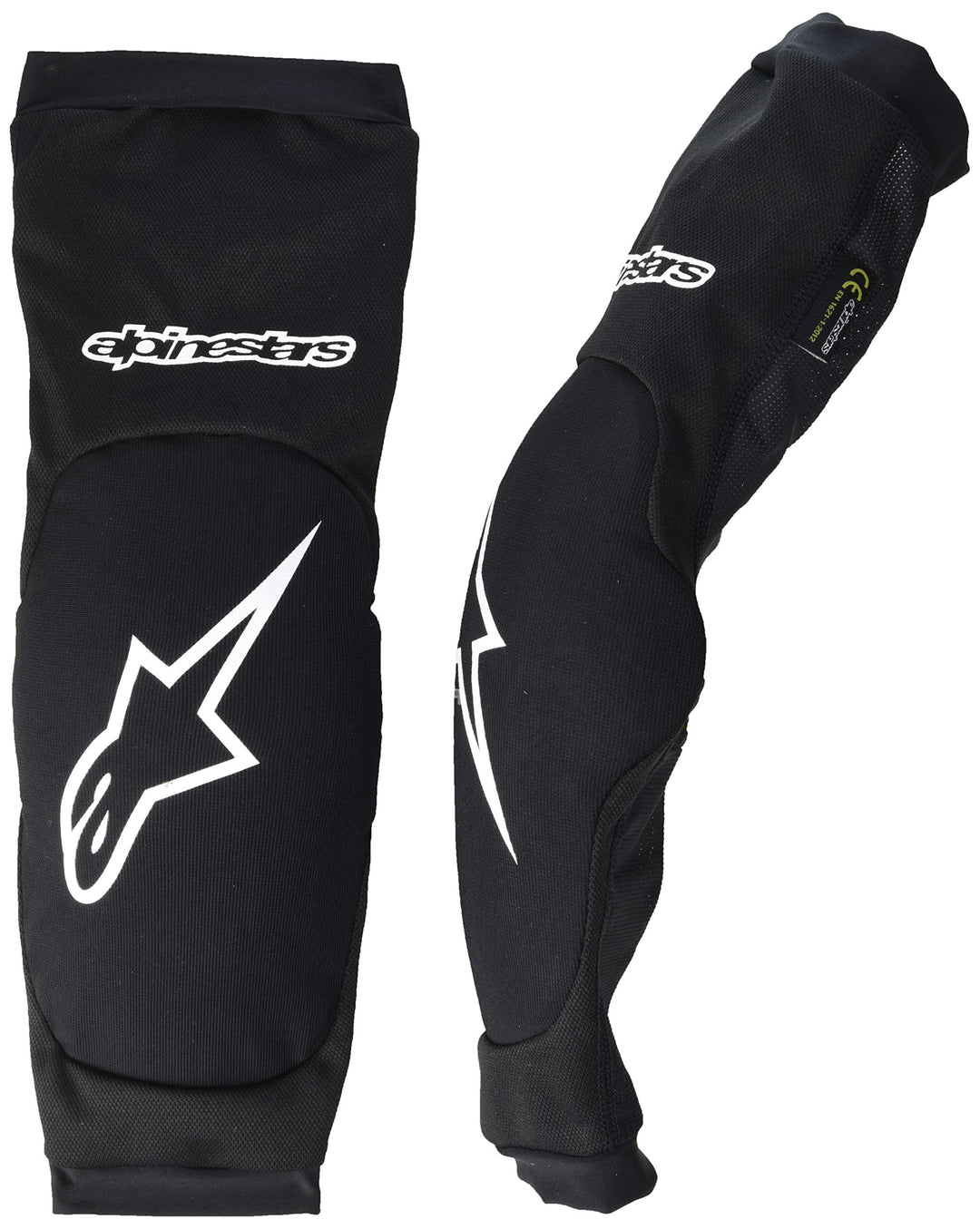 Alpinestars Herren Paragon Plus Ellenbogenschoner Ellenbogenprotektoren schwarz / weiss XL, schwarz