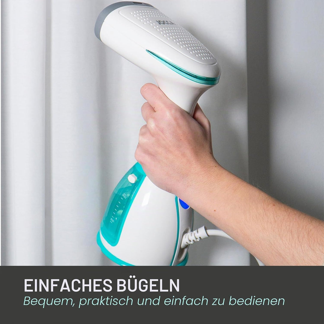 Jocca Vertikales Dampfbügeleisen 1500W, 280ml Wassertank, Grün, Grün