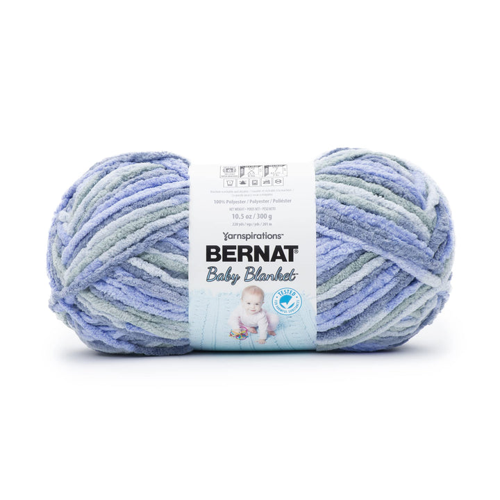 Bernat BB Babydecken-Garn, Lovely Blue, 1 Stück 1 Packung Schönes Blau, 1 Packung Schönes Blau