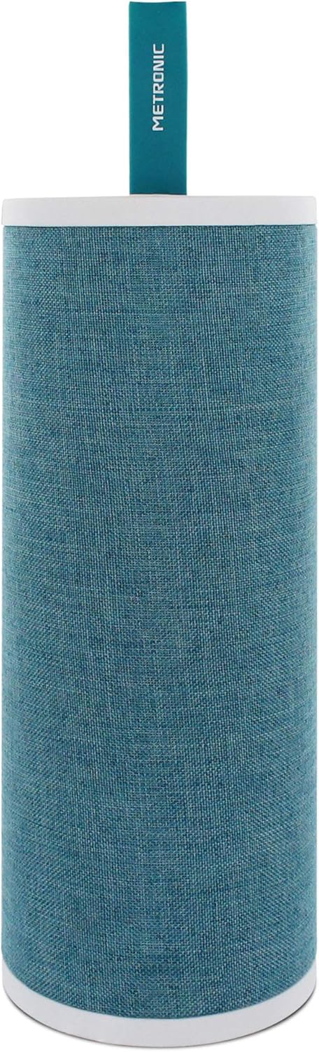 Metronic 477089 Tragbarer Lautsprecher Xtra Sound Bluetooth 12 W mit Audioeingang und 9 Stunden Akku