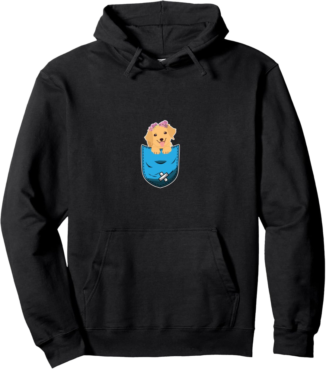 Golden Retriever Hundebsitzter Hunde Geschenkidee Pullover Hoodie