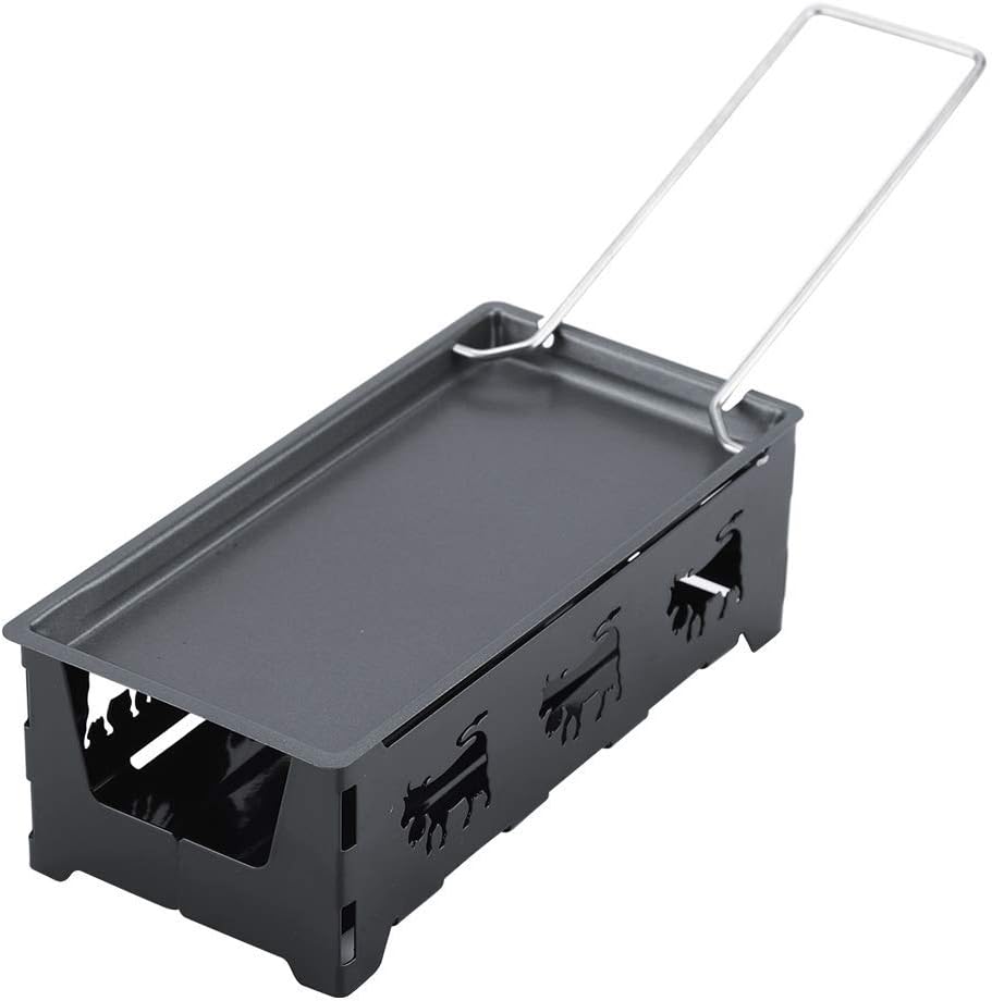 Tragbares Antihaft-Käse-Raclette-Roaster-Backblech-Herd-Set für die Küche zu Hause Grillwerkzeug
