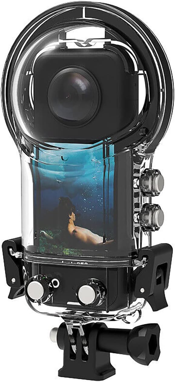 LICHIFIT Wasserdichtes Gehäuse versiegelte Tauchtasche für Insta360 X3 Panorama-Kamera-Schutzhülle m