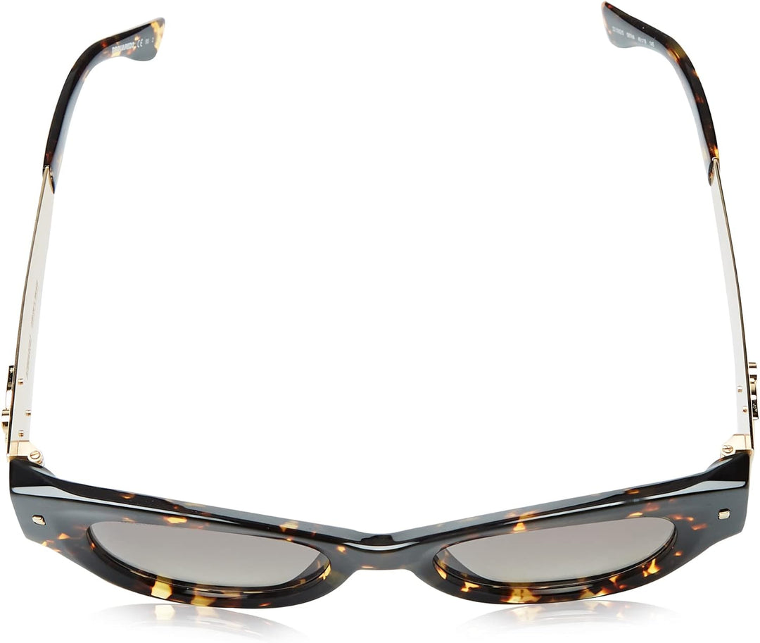 DSQUARED2 D2 0062/S Brille, Havana Black, 49 für Damen, Havana Black