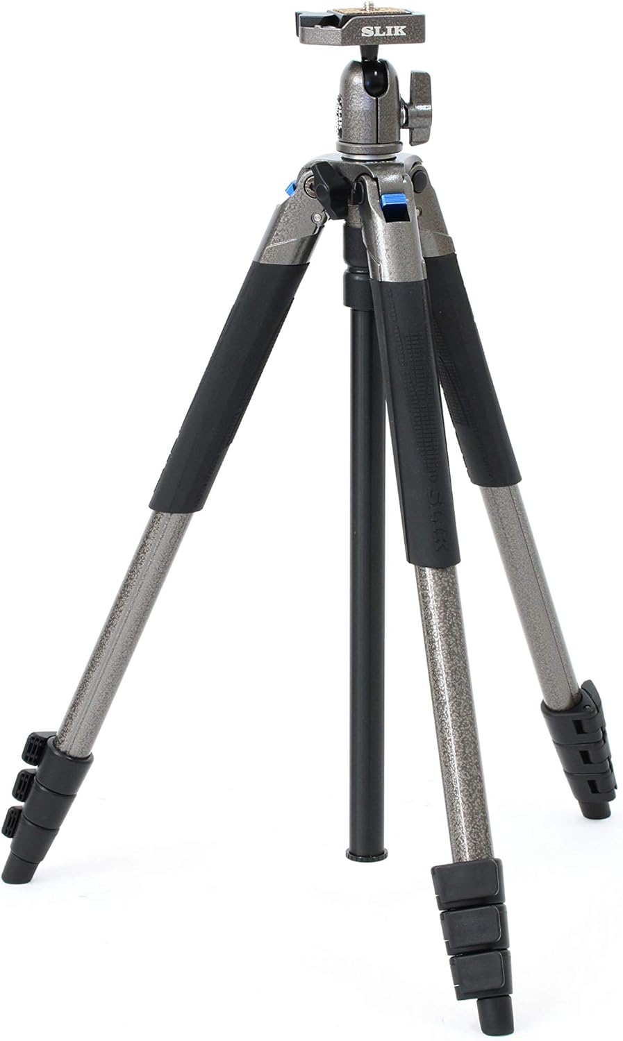 Slik Sprint Pro III BH Dreibeinstativ (max. Arbeitshöhe 160 cm) grau PRO Ⅲ BH GM(E), PRO Ⅲ BH GM(E)