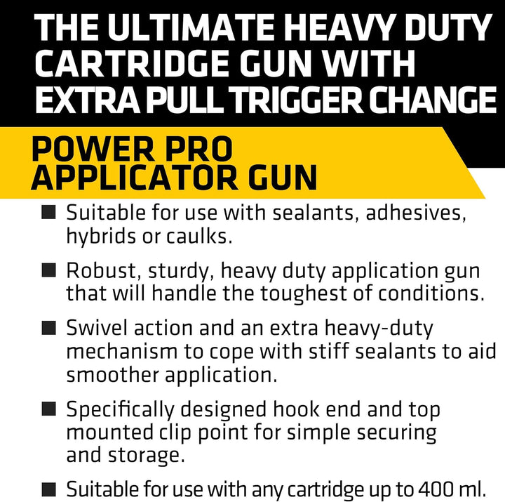 Everbuild sgnpower Power Pro Versiegelungsmittel Gun 1 Multi, 1 Multi