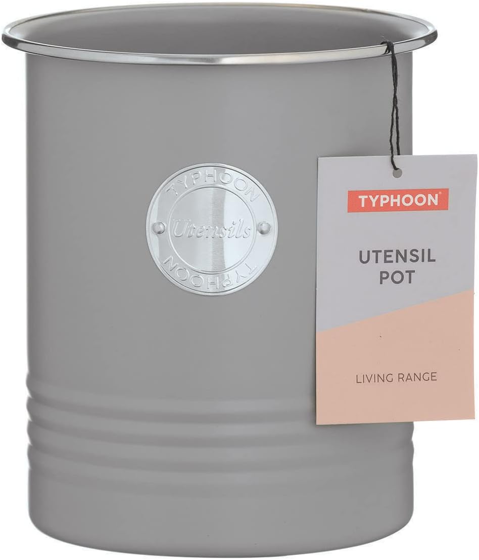TYPHOON LIVING Kollektion, Utensilienbehälter Pastellgrau, Dose für Küche Aufbewahrung & Organisatio