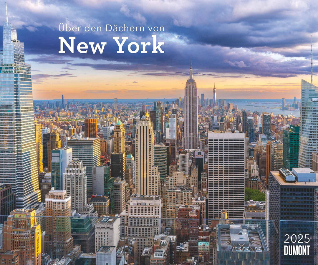DUMONT - Über den Dächern von New York 2025 Wandkalender, 60x50cm, Fotokunst-Kalender mit einzigarti